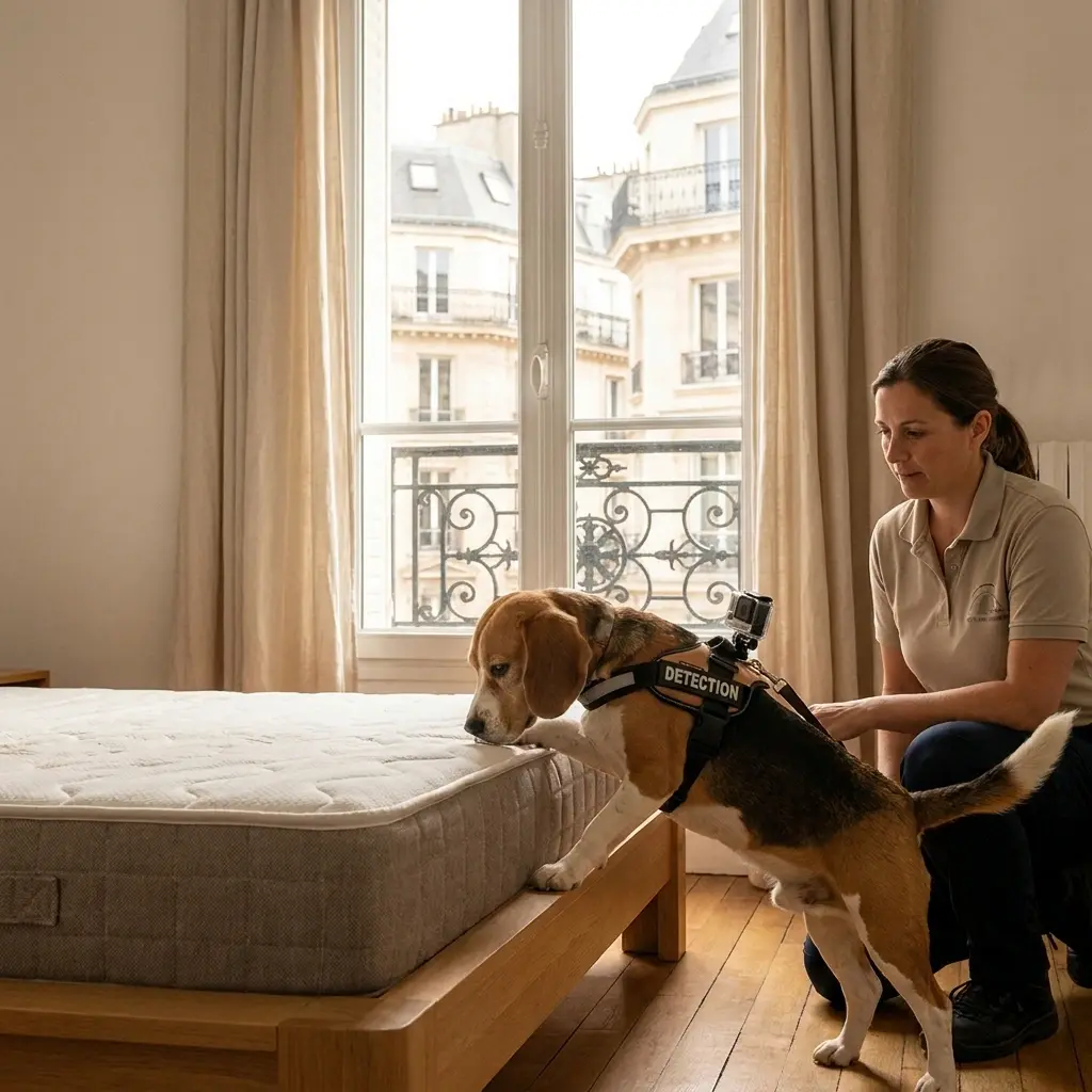 Détection canine punaise de lit Asnières-sur-Seine (92600)
