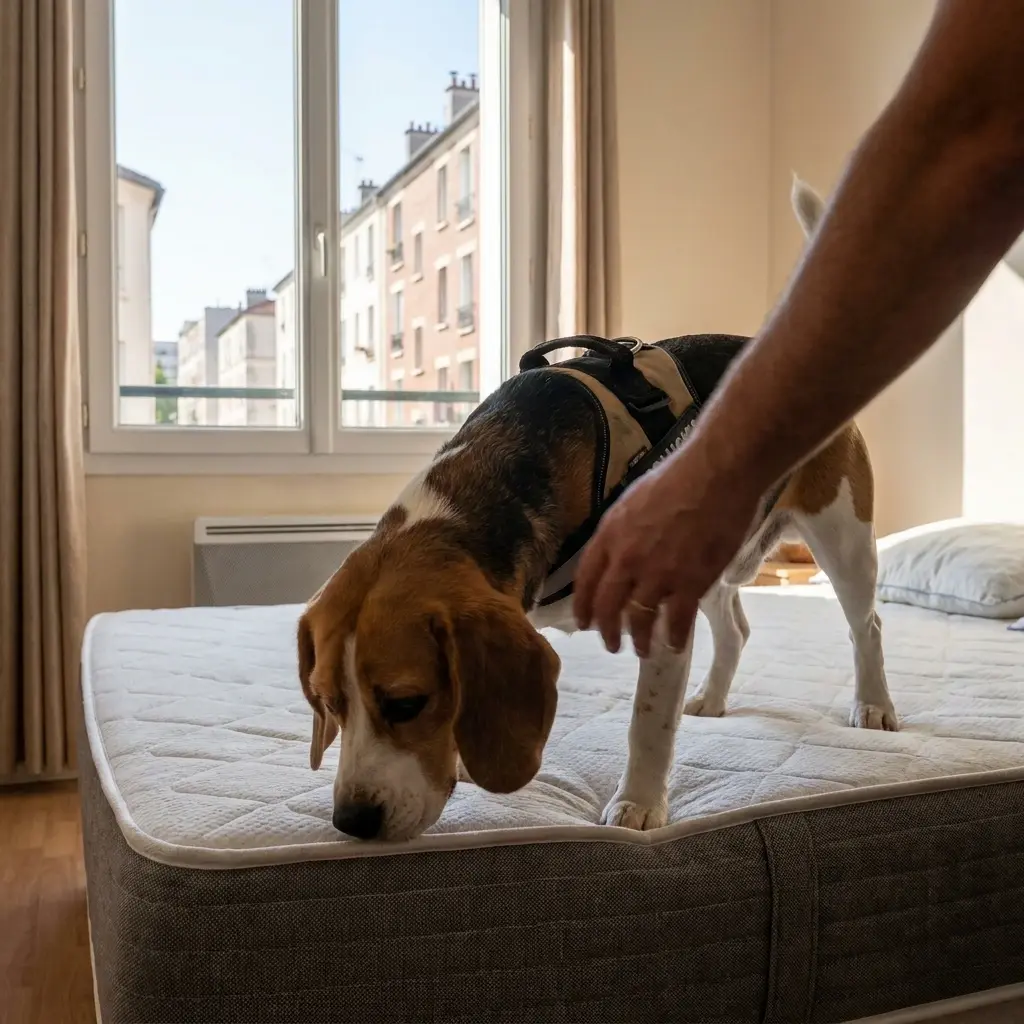 Détection canine punaise de lit Montreuil (93100)