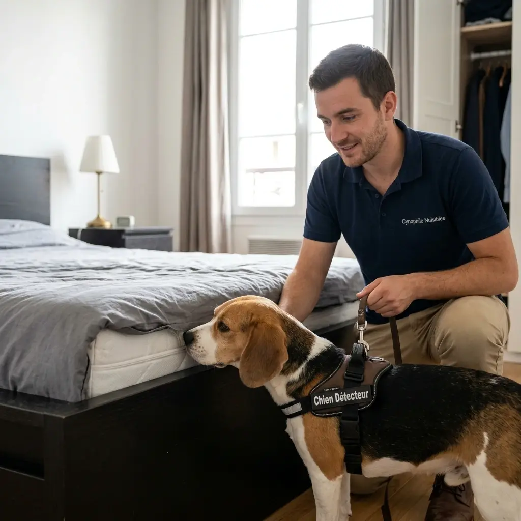 Détection canine punaise de lit Les Lilas (93260)
