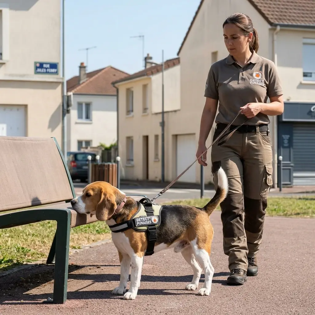 Comment se déroule la détection canine à Tremblay-en-France ?
