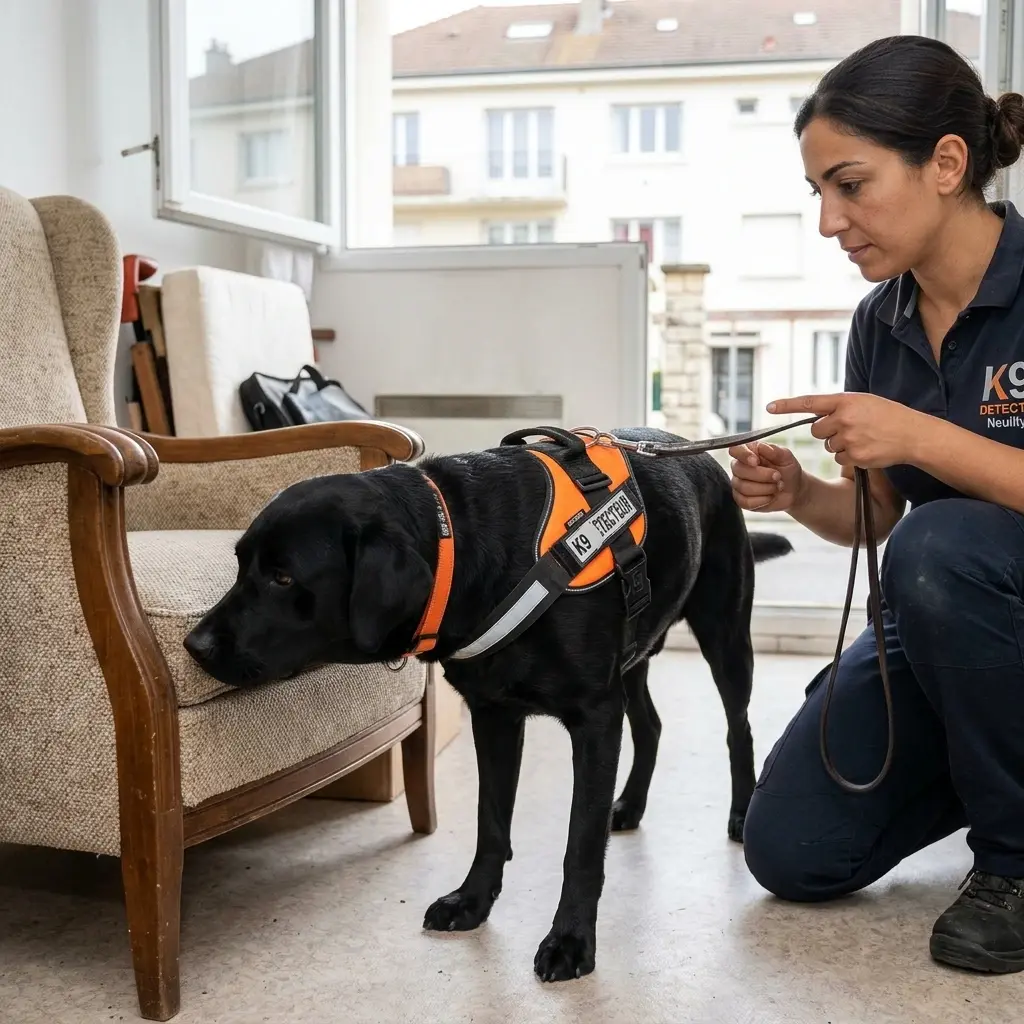 Détection canine punaise de lit Neuilly-sur-Marne (93330)