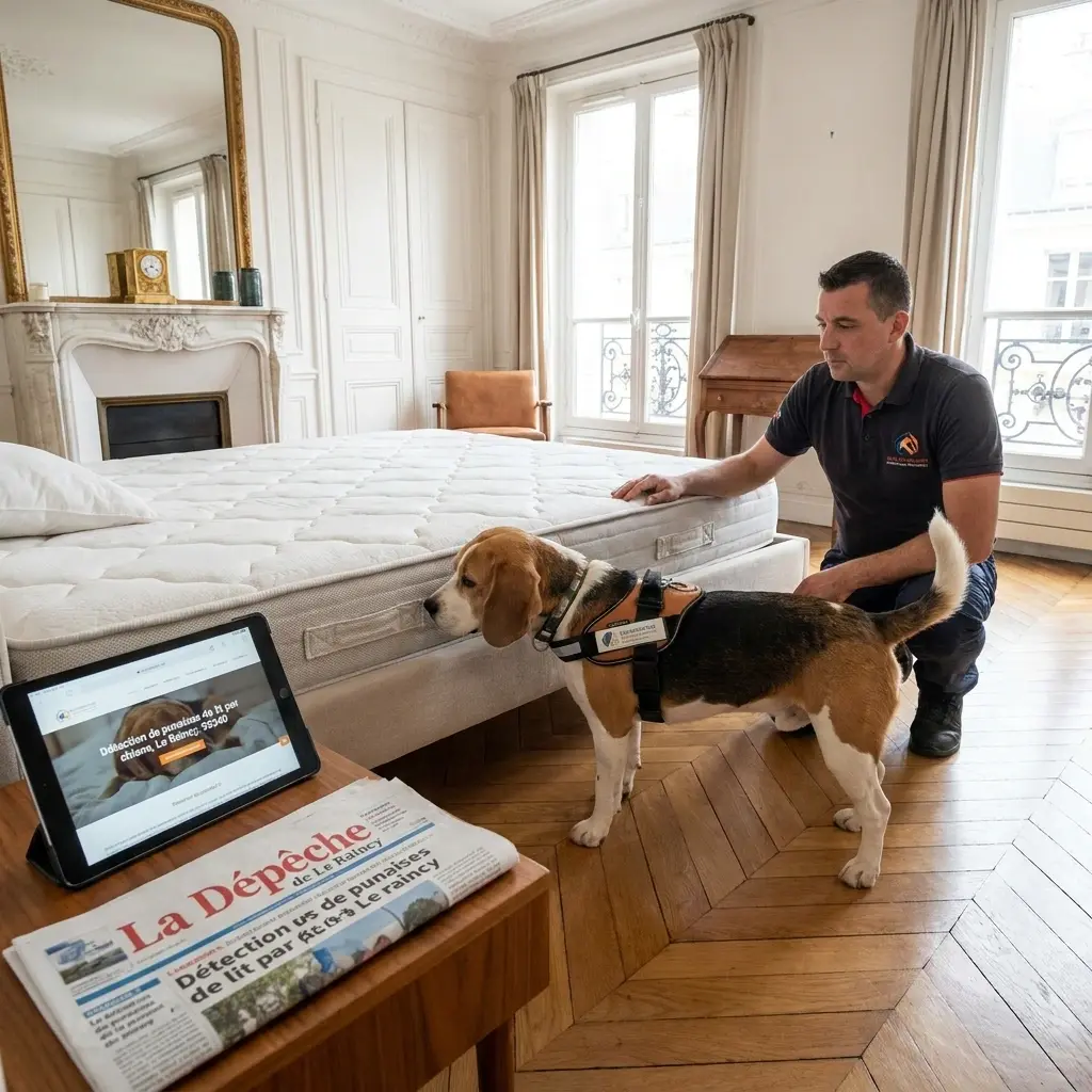 Comment se déroule la détection canine au Raincy ?