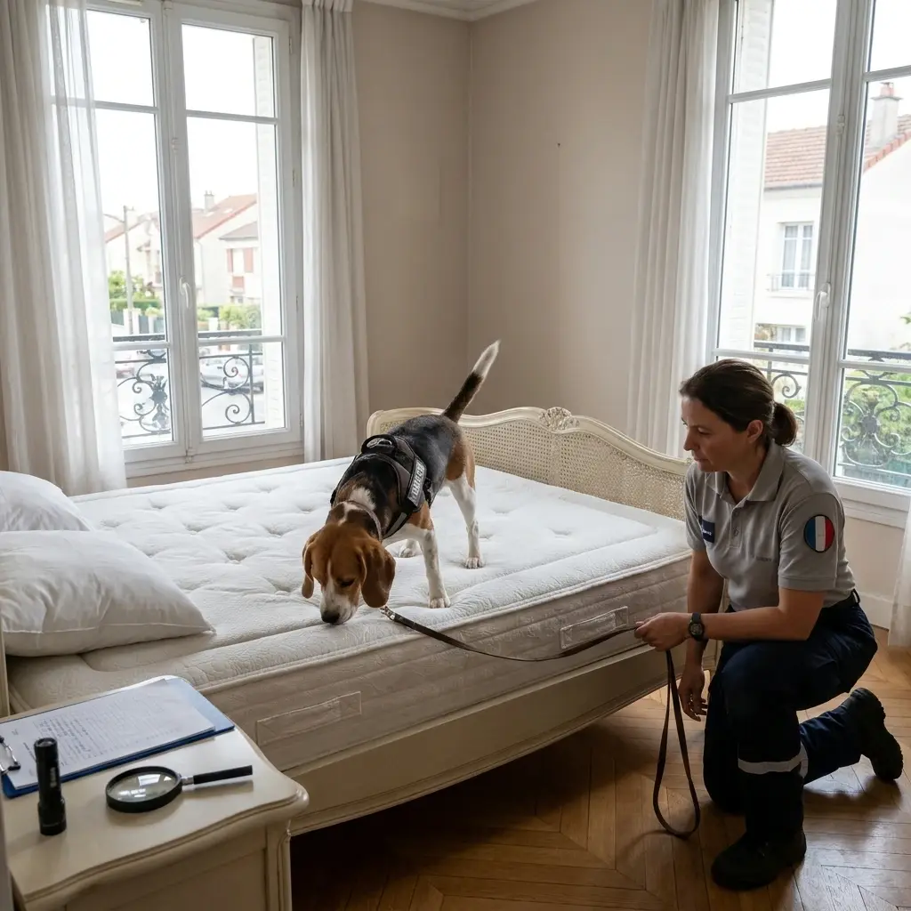 Détection canine punaise de lit Le Bourget (93350)