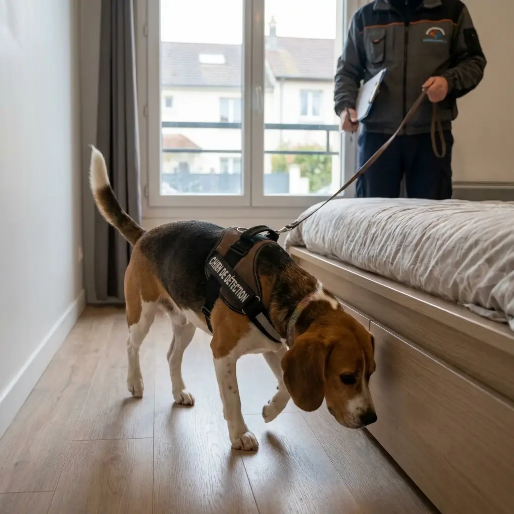 Comment fonctionne la recherche canine sur place ?