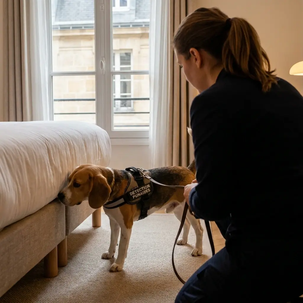 Comment se déroule la détection canine à Montfermeil ?