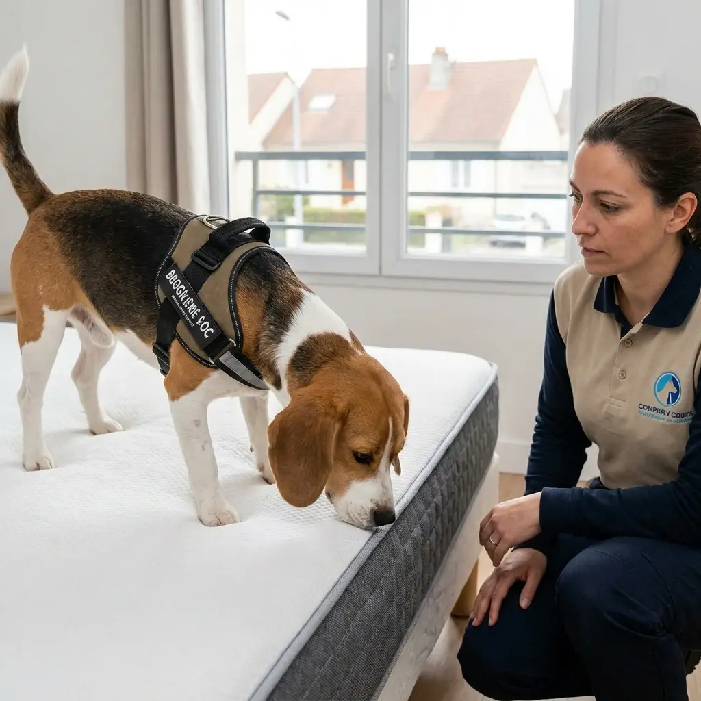 Détection canine punaise de lit Montfermeil (93370)