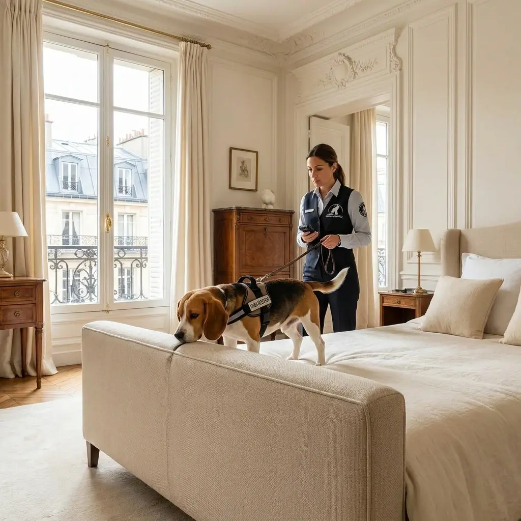 Détection canine punaise de lit Saint-Ouen-sur-Seine (93400)
