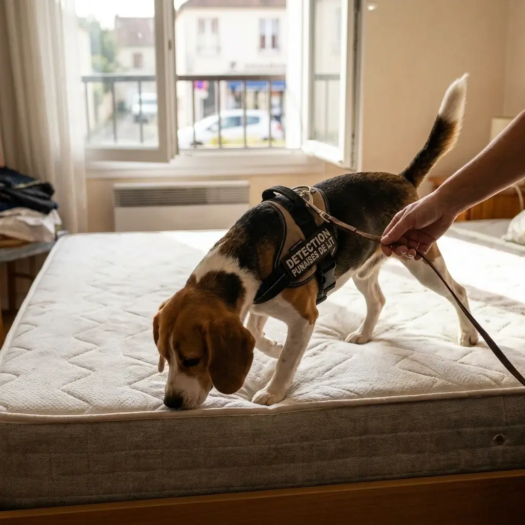 Détection canine punaise de lit Coubron (93470)