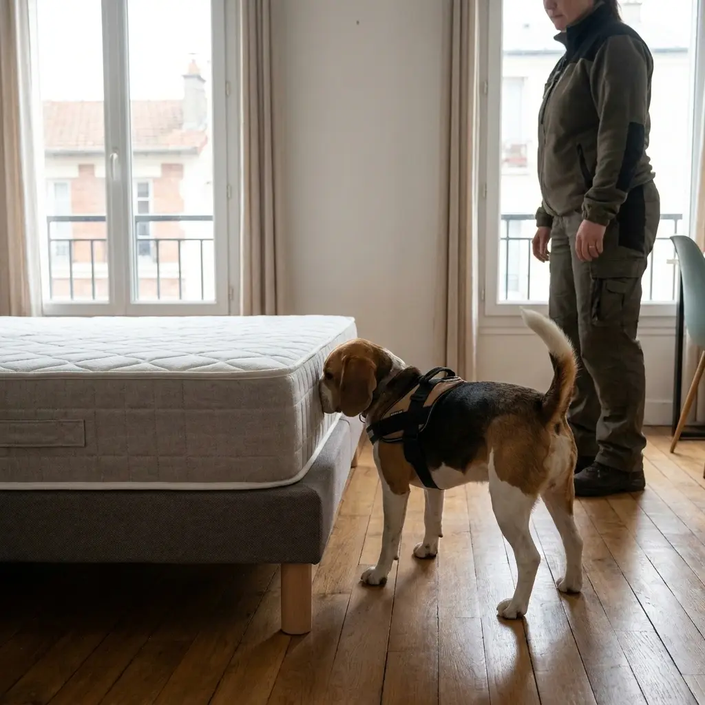Détection canine punaise de lit Pantin (93500)
