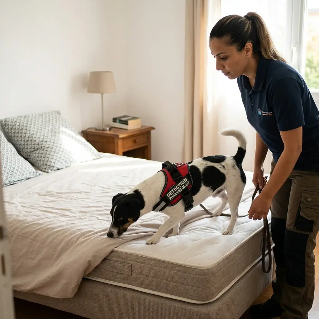 Le fonctionnement de la recherche canine sur site