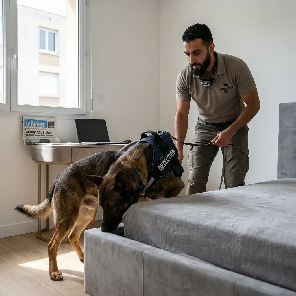 Comment se déroule la détection canine à Aulnay-sous-Bois ?