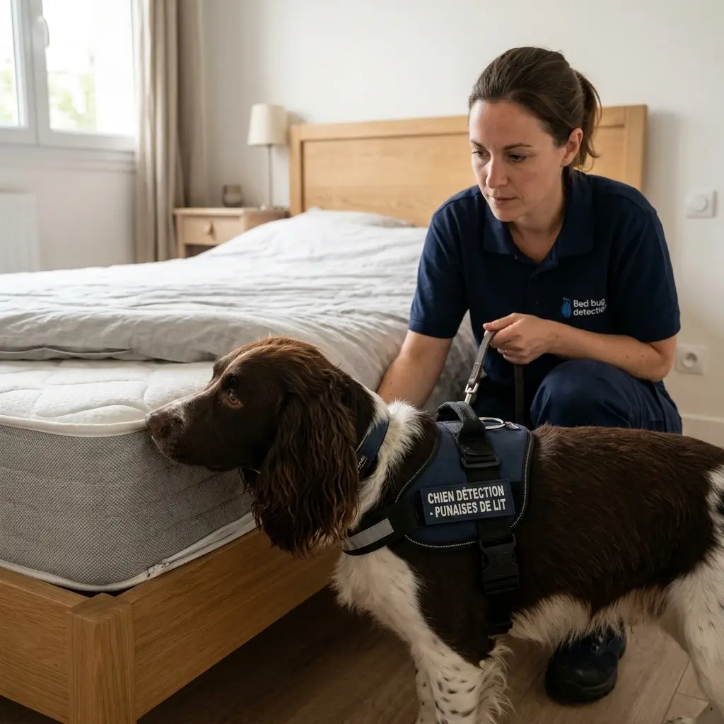 Comment réagir avant l'arrivée du chien expert à Drancy ?