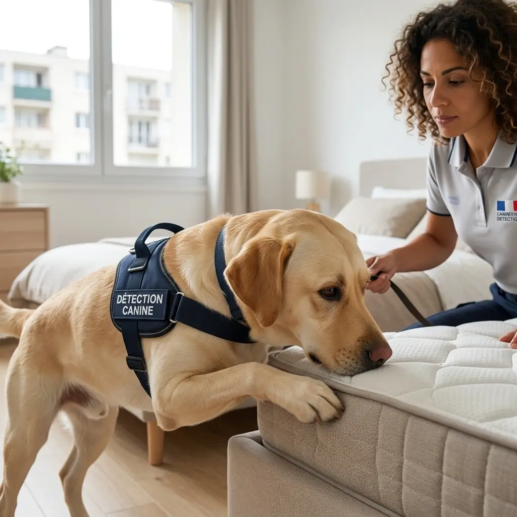 Comment se déroule la recherche canine à Créteil ?