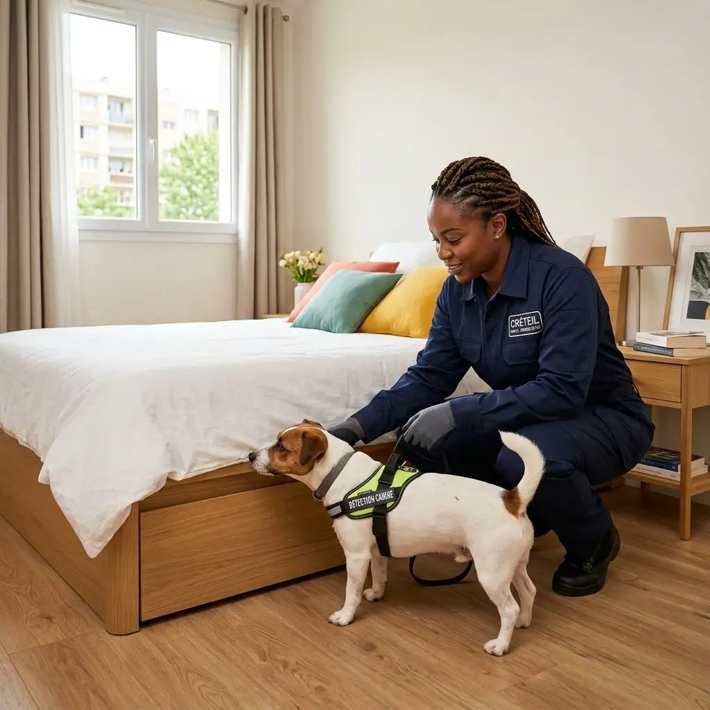 Détection canine punaise de lit Créteil (94000)