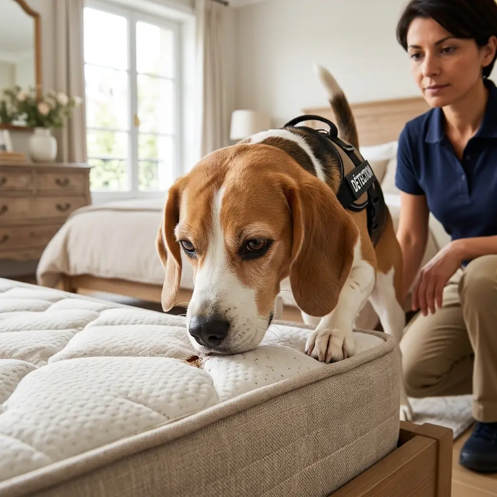 L'efficacité du binôme maître et chien détecteur