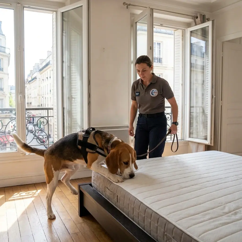 Détection canine punaise de lit Rungis (94150)