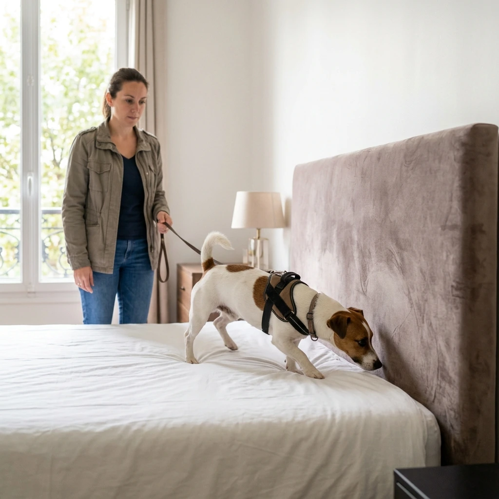 Comment se déroule la détection canine à Saint-Mandé ?