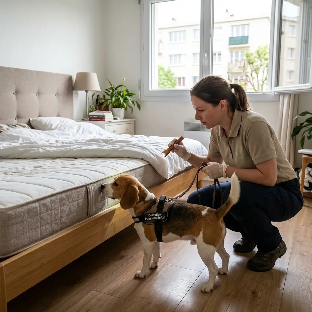 Comment se déroule la détection canine à Villeneuve-Saint-Georges ?