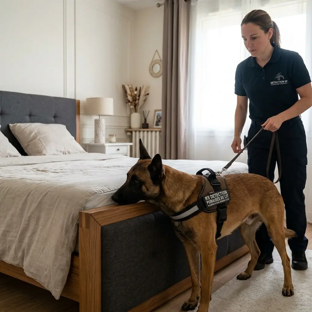 Détection canine punaise de lit Villeneuve-Saint-Georges (94190)