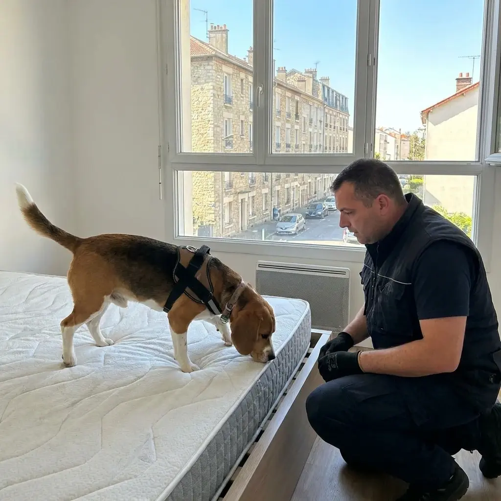 Détection canine punaise de lit Ivry-sur-Seine (94200)