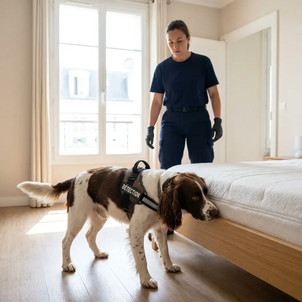Détection canine punaise de lit Saint-Maur-des-Fossés (94210)