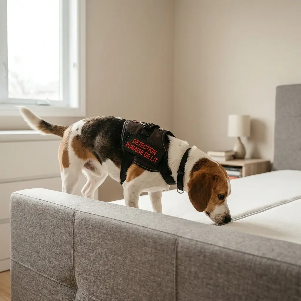 Comment se déroule l'inspection canine à Charenton-le-Pont ?