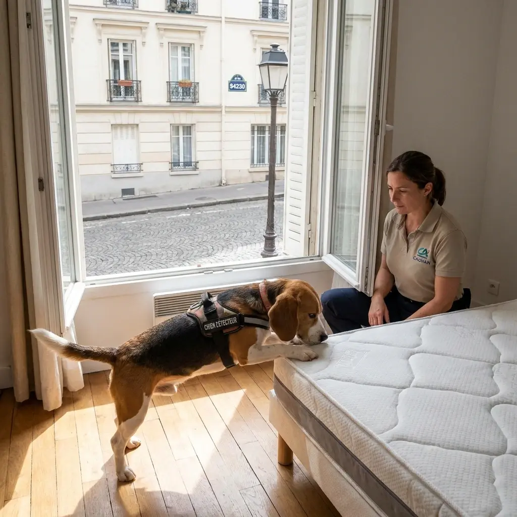 Comment réagir en attendant le passage du chien expert ?