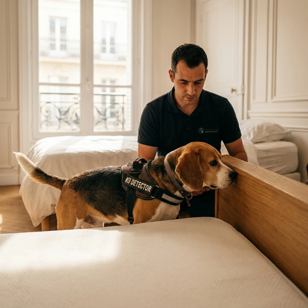 Détection canine punaise de lit Gentilly (94250)