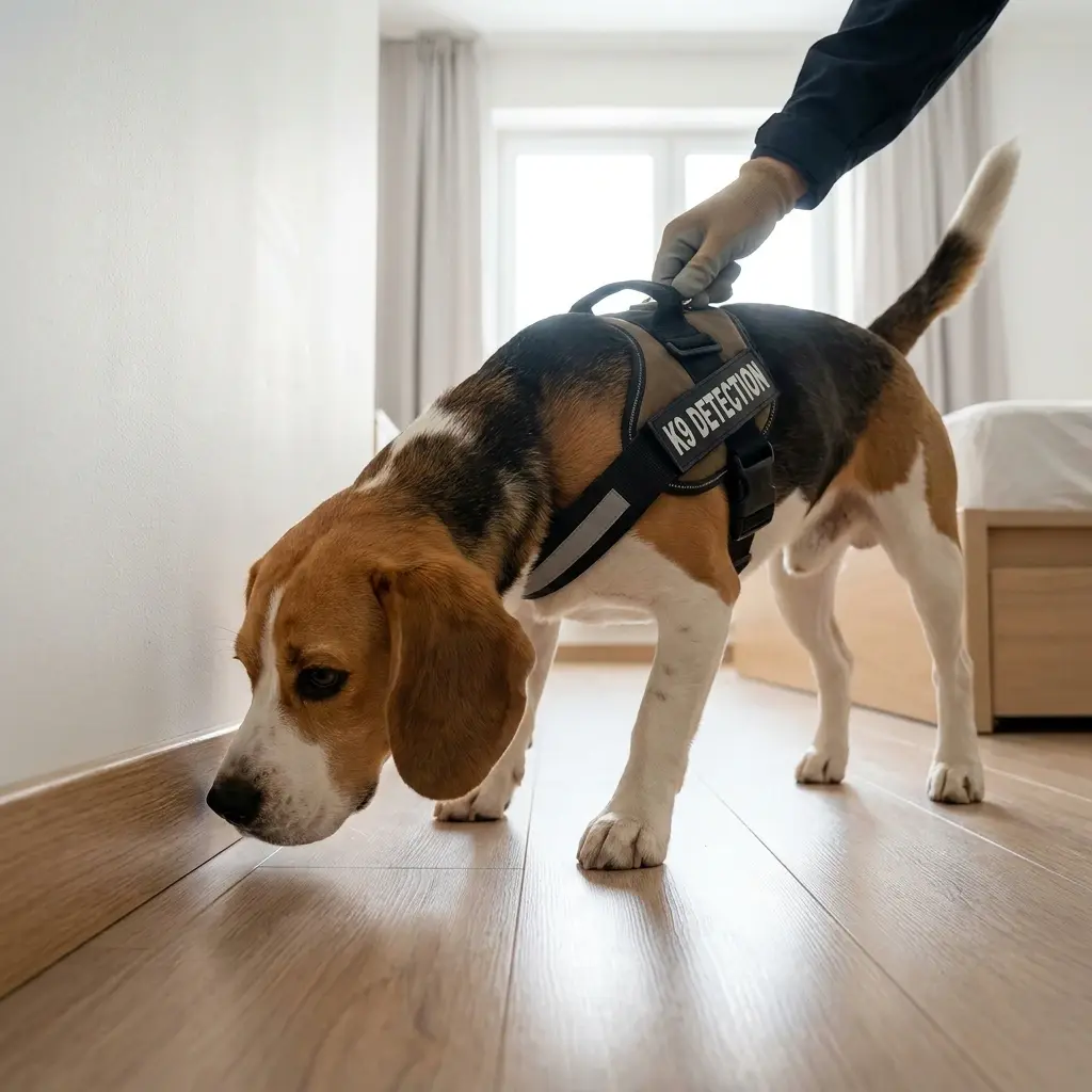 Comment se déroule la détection canine à Fresnes ?