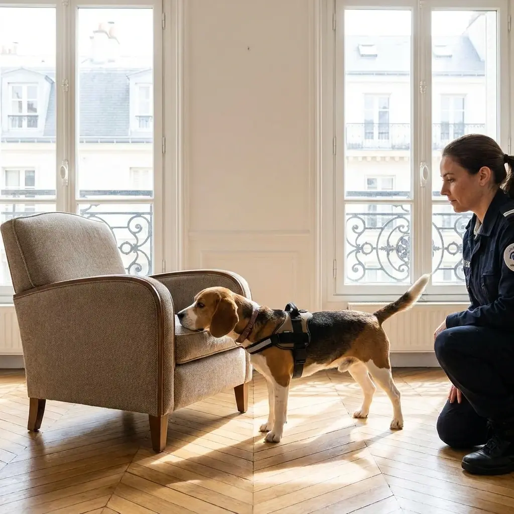 Détection canine punaise de lit Fresnes (94260)