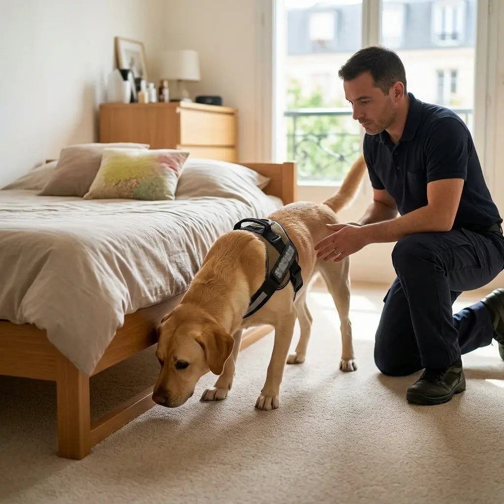 Comment se déroule la détection canine au Kremlin-Bicêtre ?