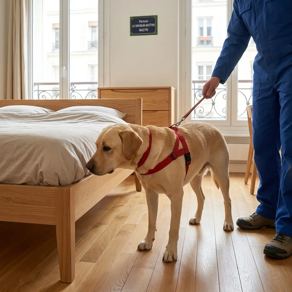 Détection canine punaise de lit Le Kremlin-Bicêtre (94270)