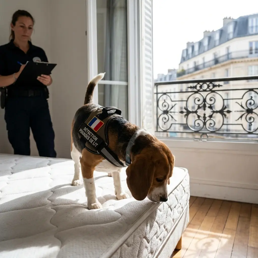 Détection canine punaise de lit Bry-sur-Marne (94360)