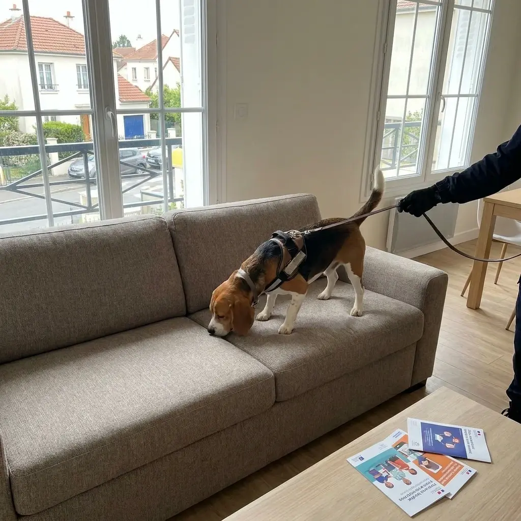 Comment se déroule la recherche canine à Bonneuil-sur-Marne ?