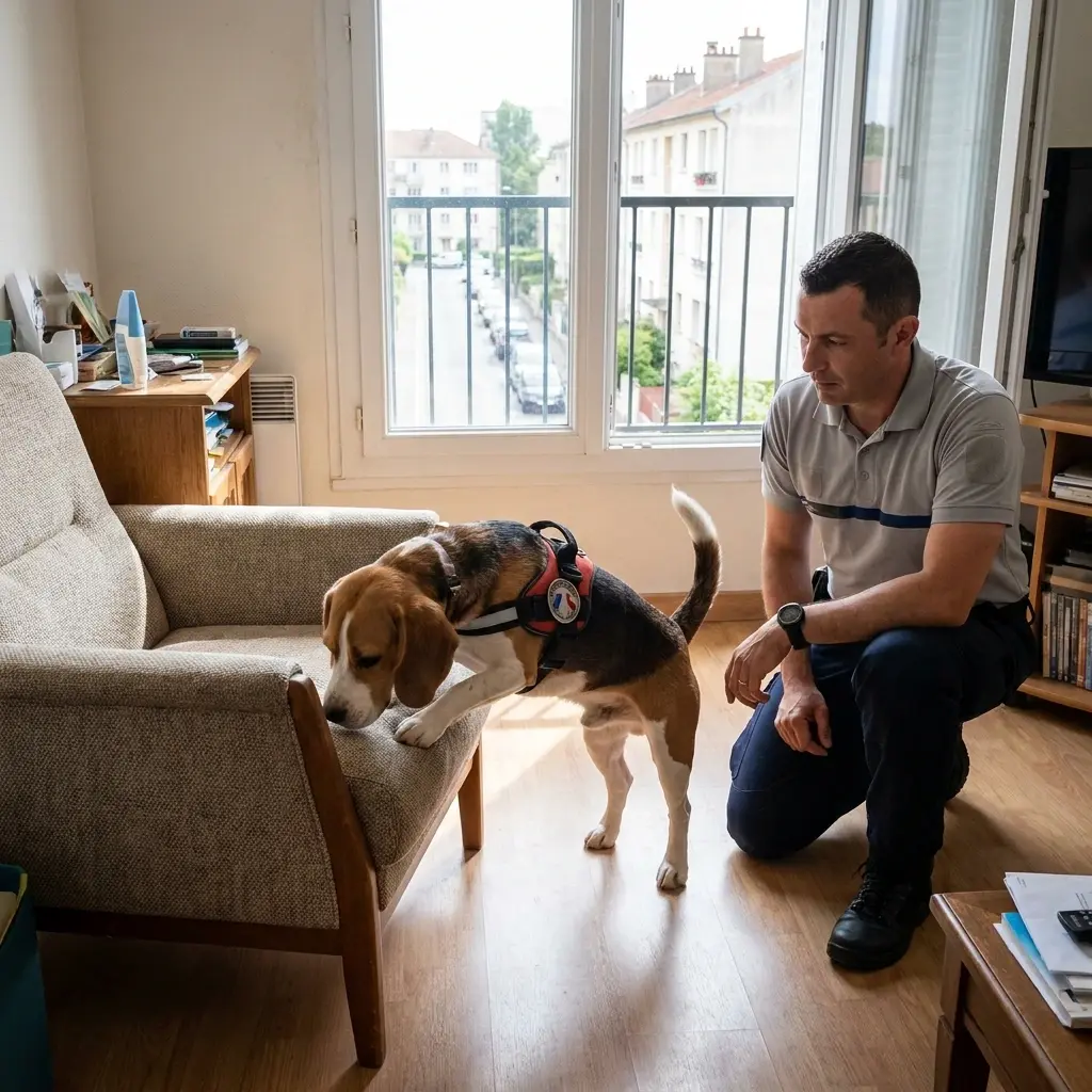Détection canine punaise de lit Vitry-sur-Seine (94400)
