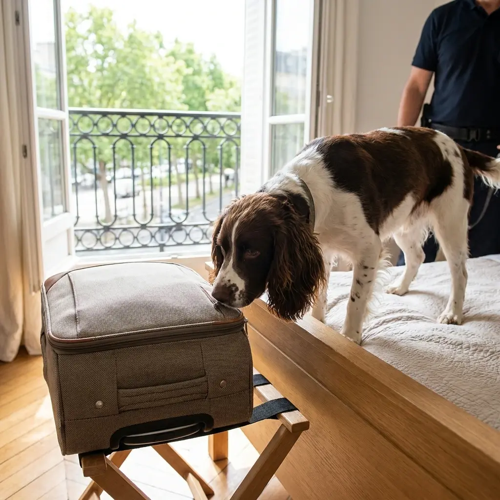Comment se déroule la détection canine à Saint-Maurice ?