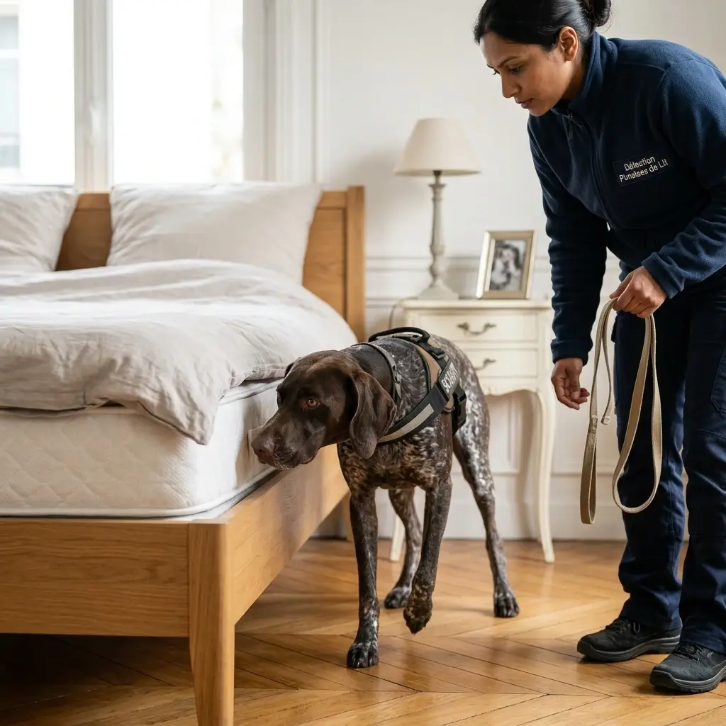 Comment réagir avant l'arrivée du chien renifleur chez vous ?