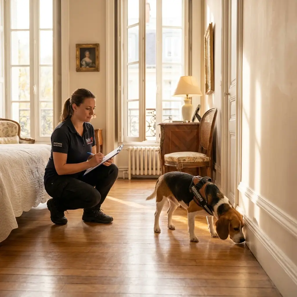 Détection canine punaise de lit Villecresnes (94440)