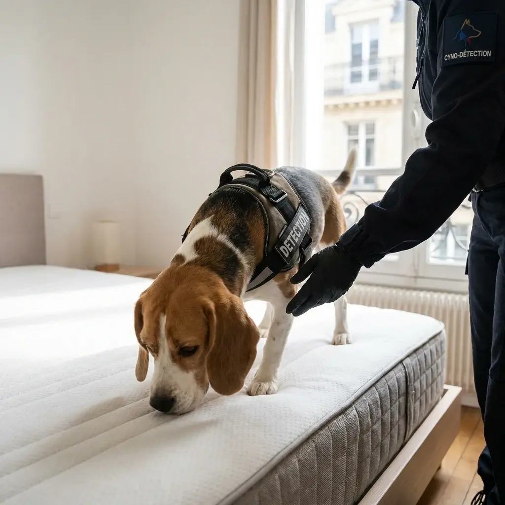 Détection canine punaise de lit Limeil-Brévannes (94450)