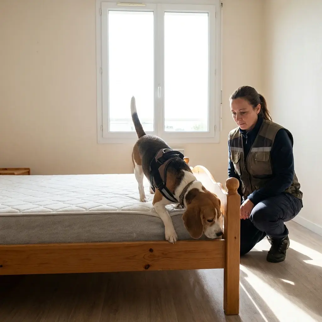 Détection canine punaise de lit Valenton (94460)