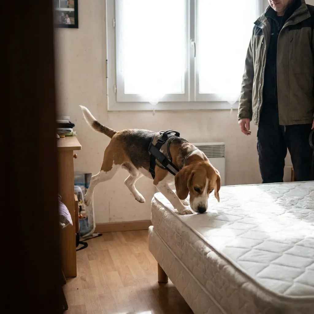 Comment réagir avant l'arrivée du chien expert