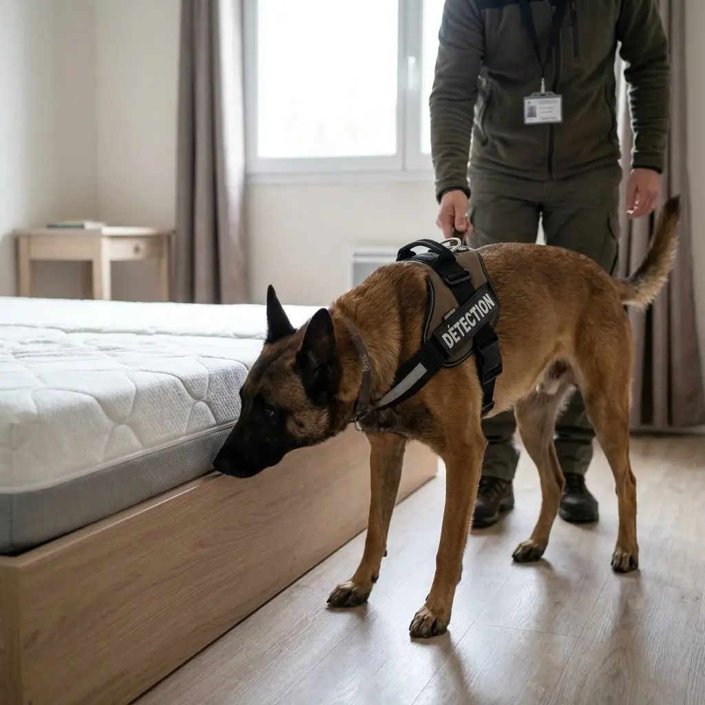 Détection canine punaise de lit Ormesson-sur-Marne (94490)