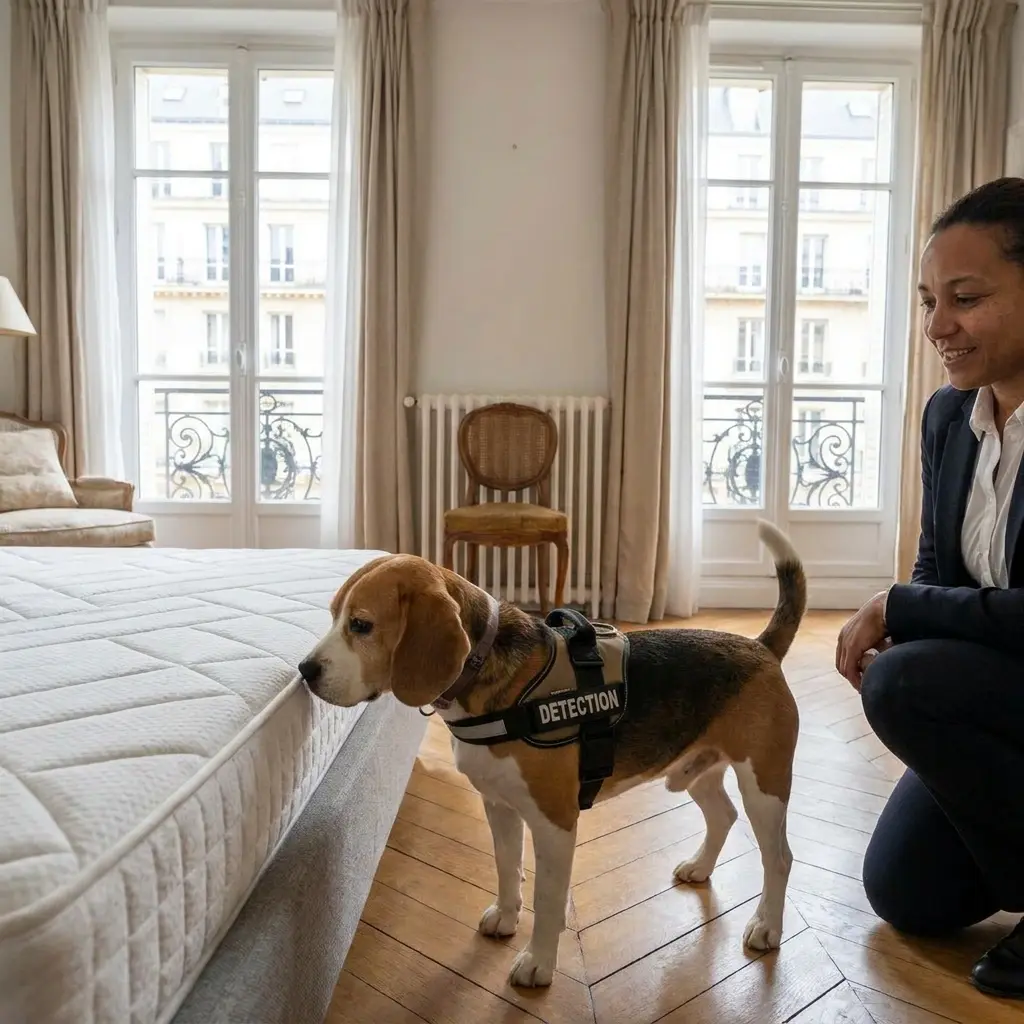 Détection canine punaise de lit Champigny-sur-Marne (94500)