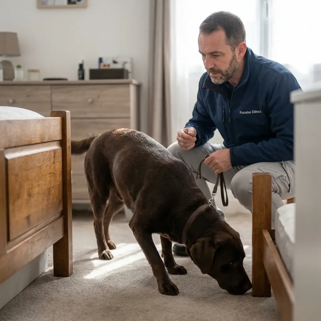 Comment se déroule la détection canine à La Queue-en-Brie ?