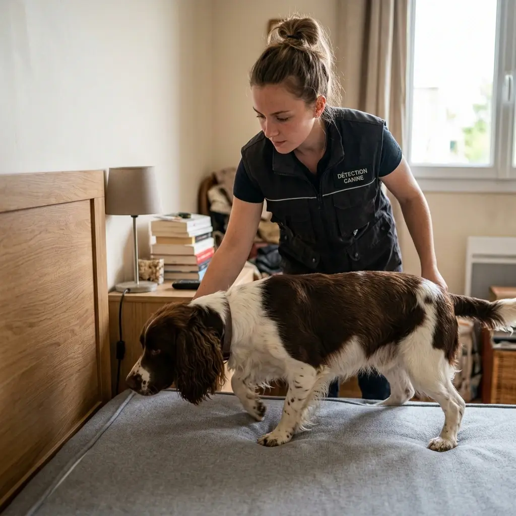 Détection canine punaise de lit Mandres-les-Roses (94520)
