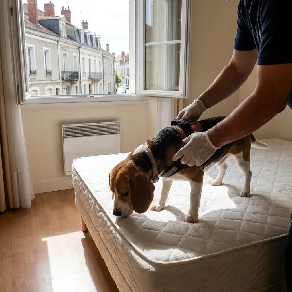 Détection canine punaise de lit Périgny (94520)