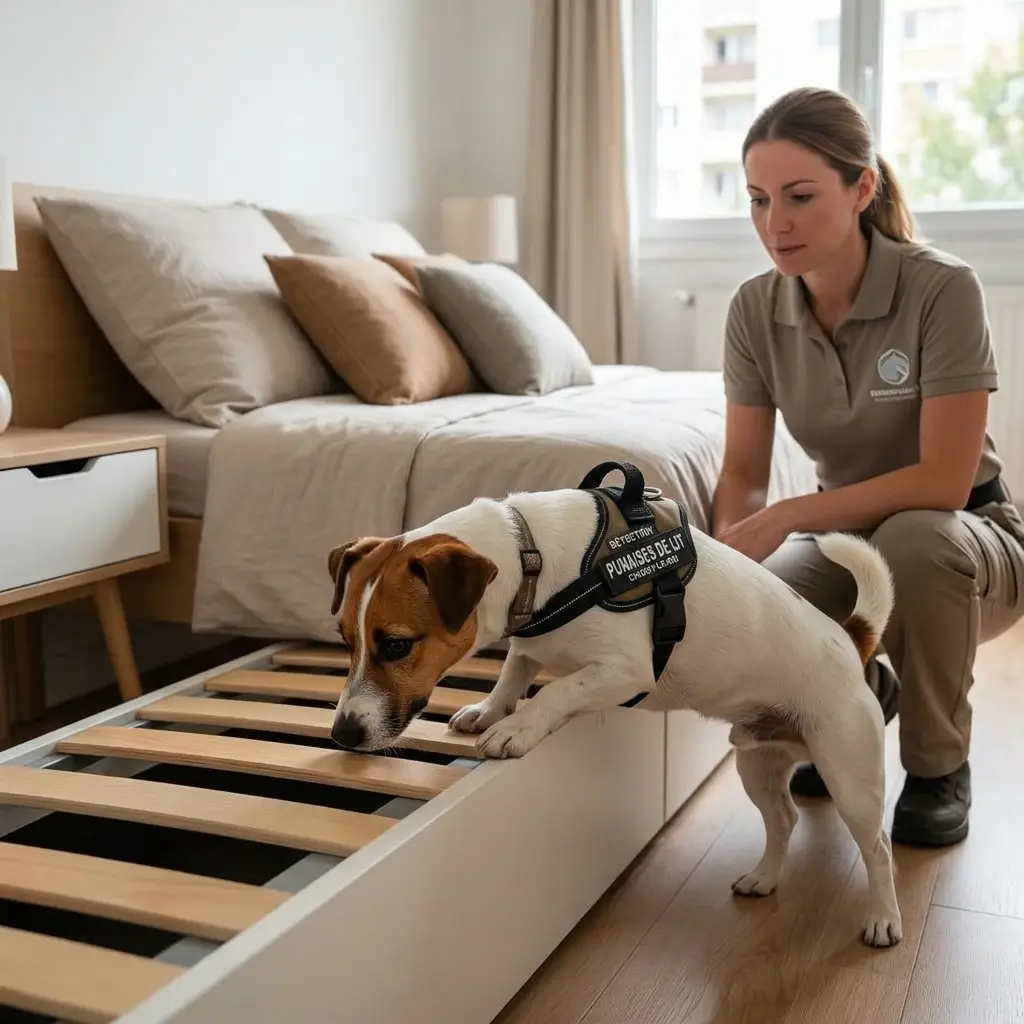 Comment réagir avant l'arrivée du chien détecteur ?