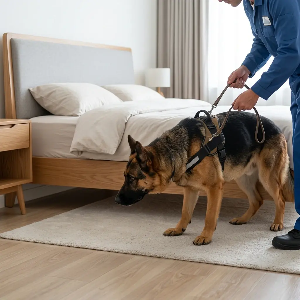 Comment se déroule la détection canine à Noiseau ?