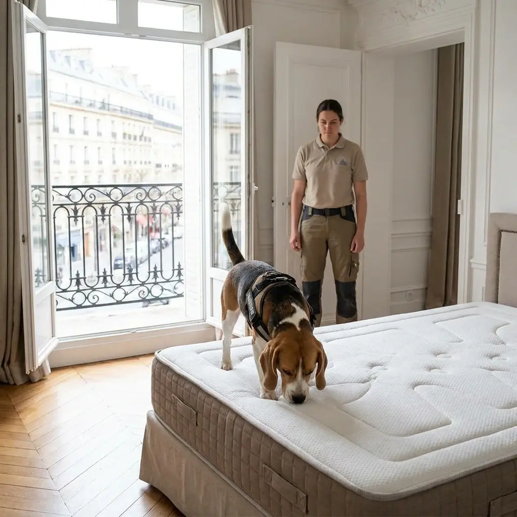 Le protocole de recherche canine et technique