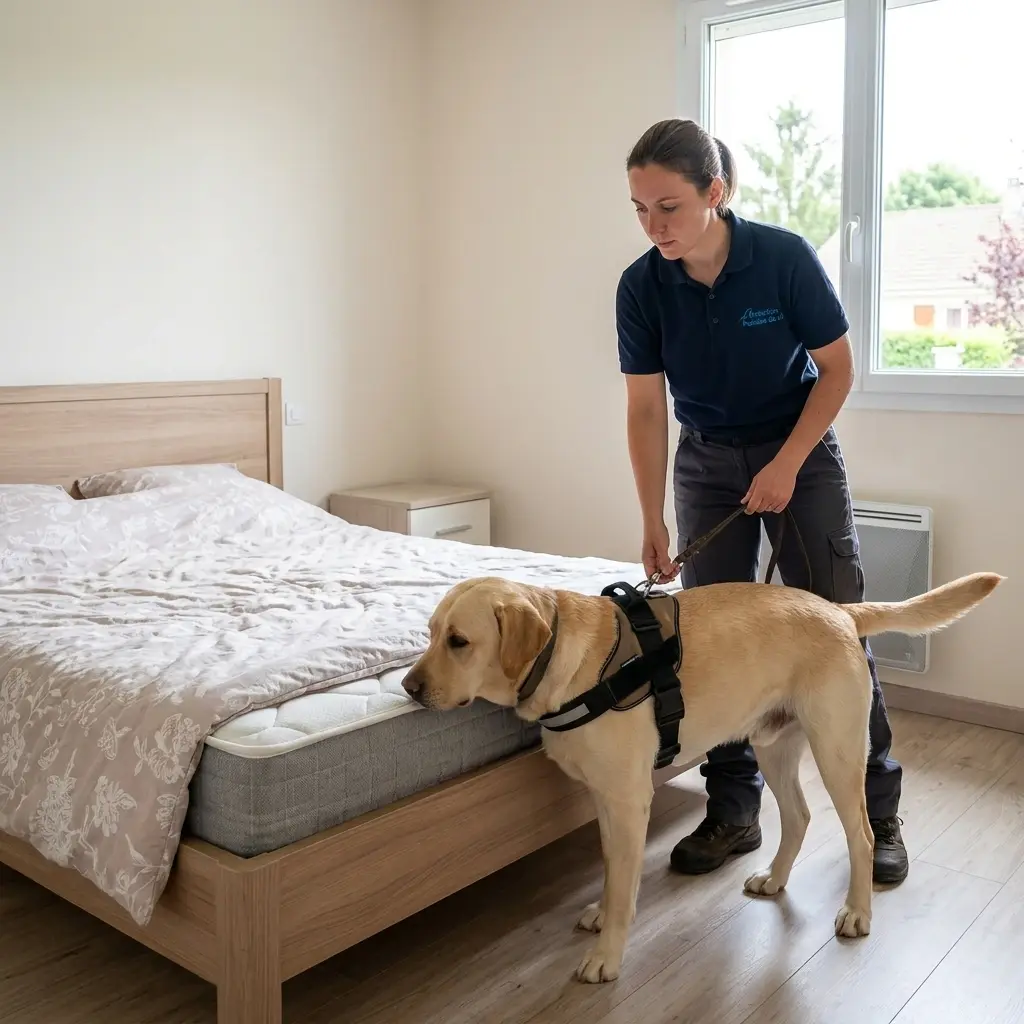 Détection canine punaise de lit Neuville-sur-Oise (95000)